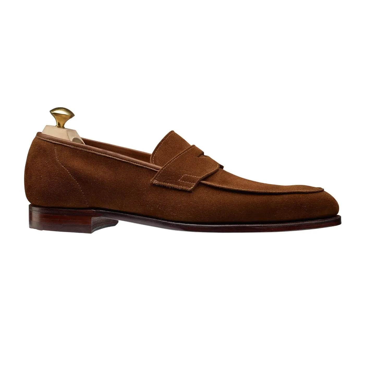 Cadogan Tobacco Calf Suede