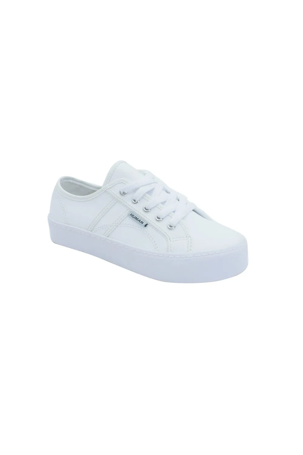 Cass Leather Sneakers - White