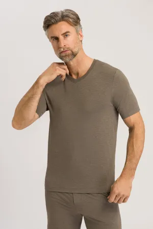 Casuals - Short Sleeve Shirt V-Neck