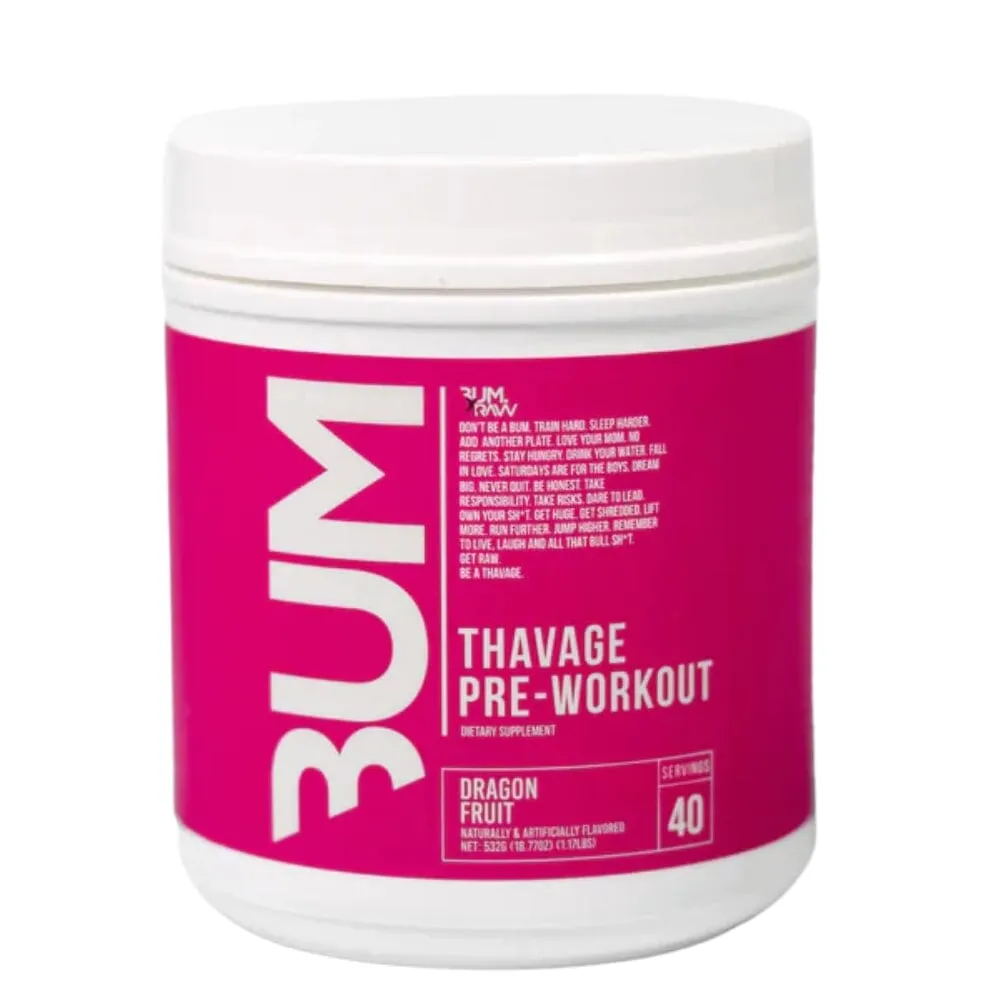 CBUM Thavage Pre-Workout 40 Servings