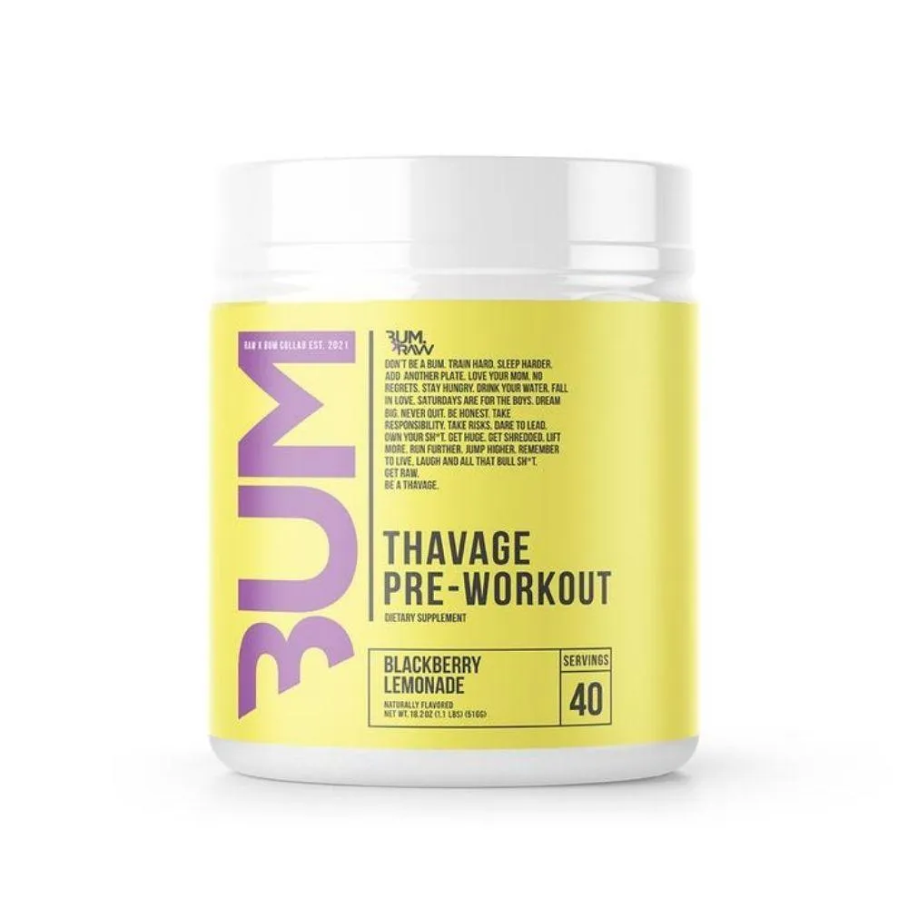 CBUM Thavage Pre-Workout 40 Servings