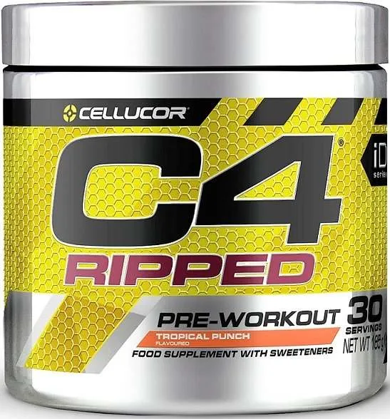 Cellucor C4 Ripped, Tropical Punch - 189 grams