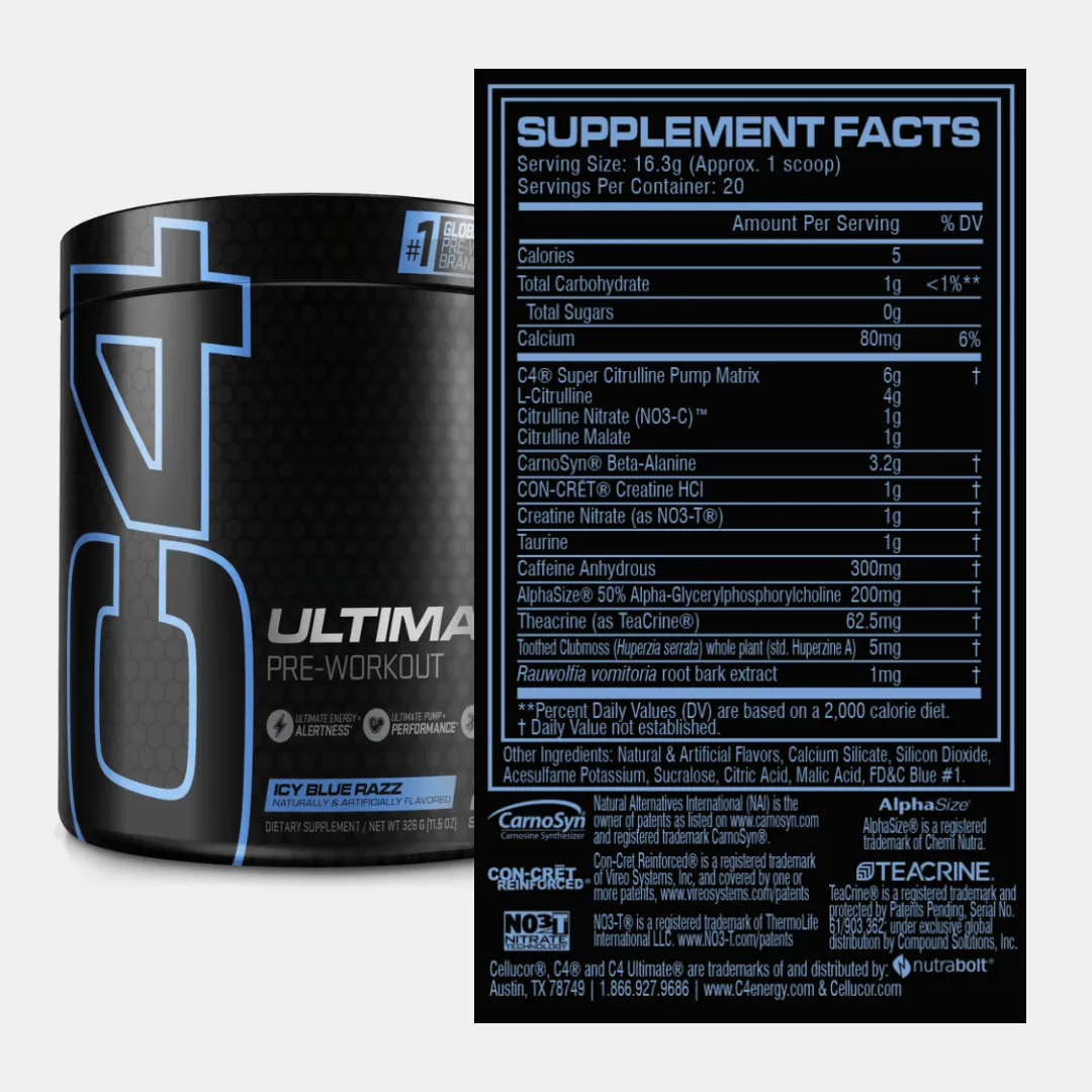 Cellucor C4 Ultimate Pre-Workout