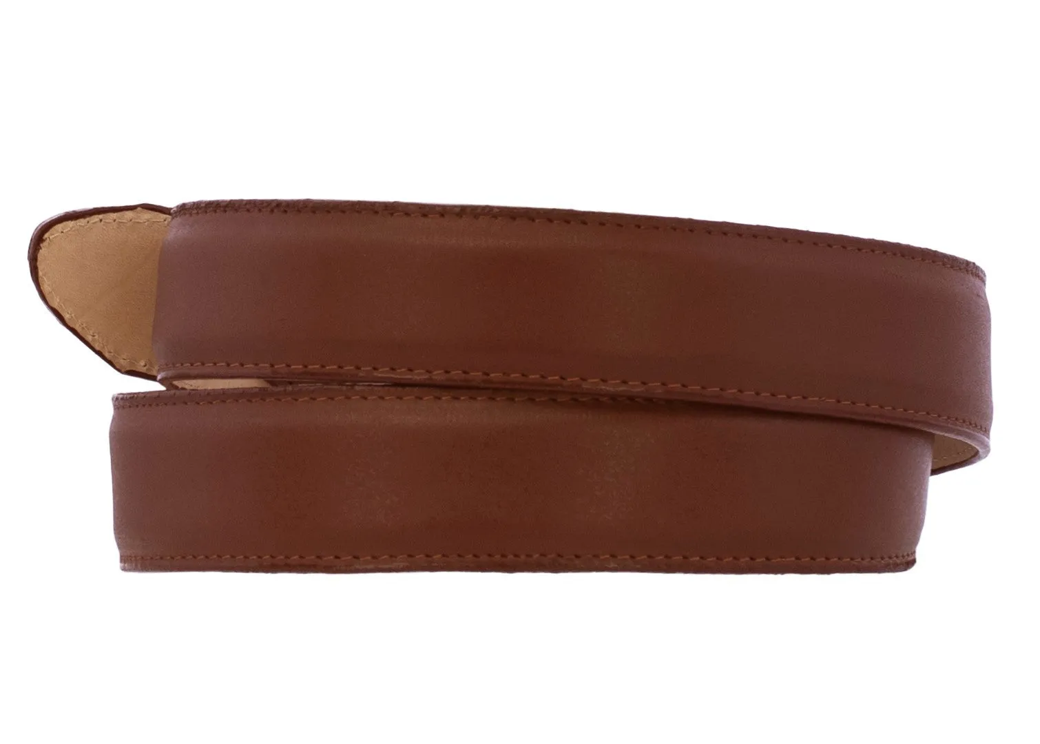 Chedron Western Cowboy Belt Solid Leather - Rodeo Buckle