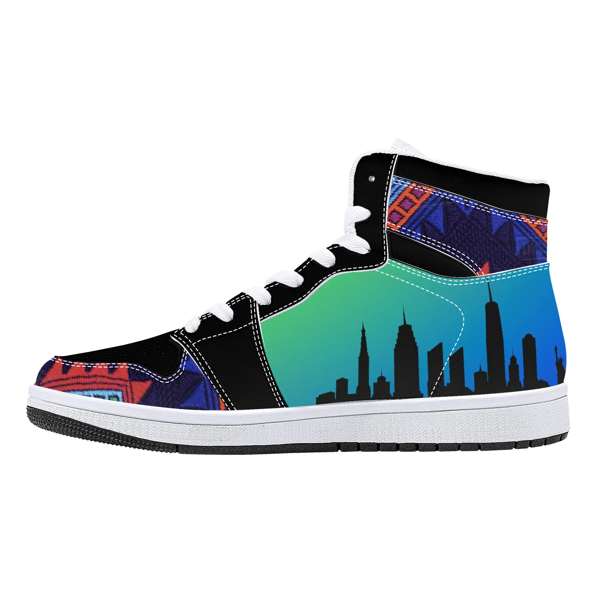 Cool shoes by Jake U | High Top Customized | Shoe Zero