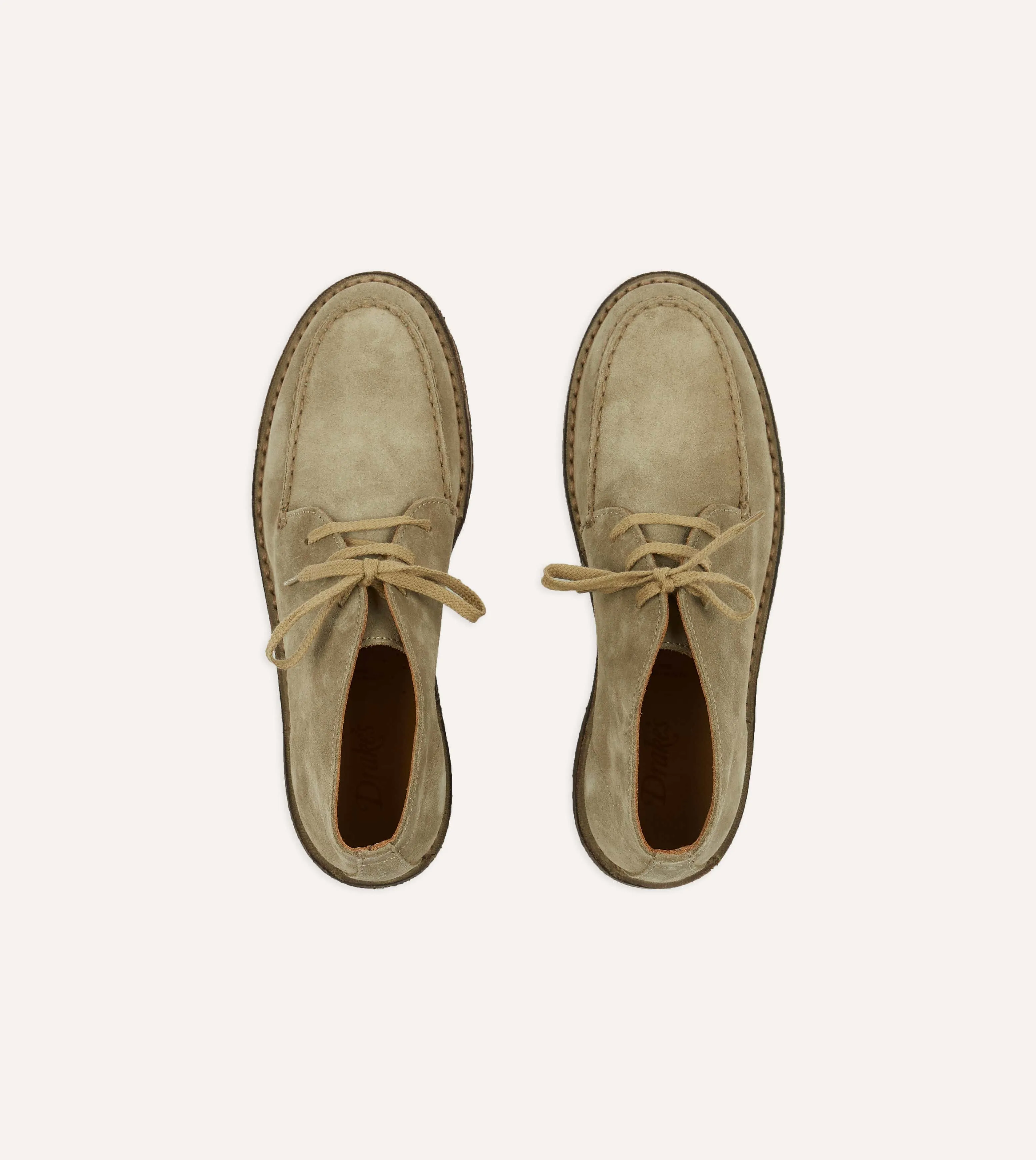 Crosby Moc-Toe Chukka Boot Sand Suede