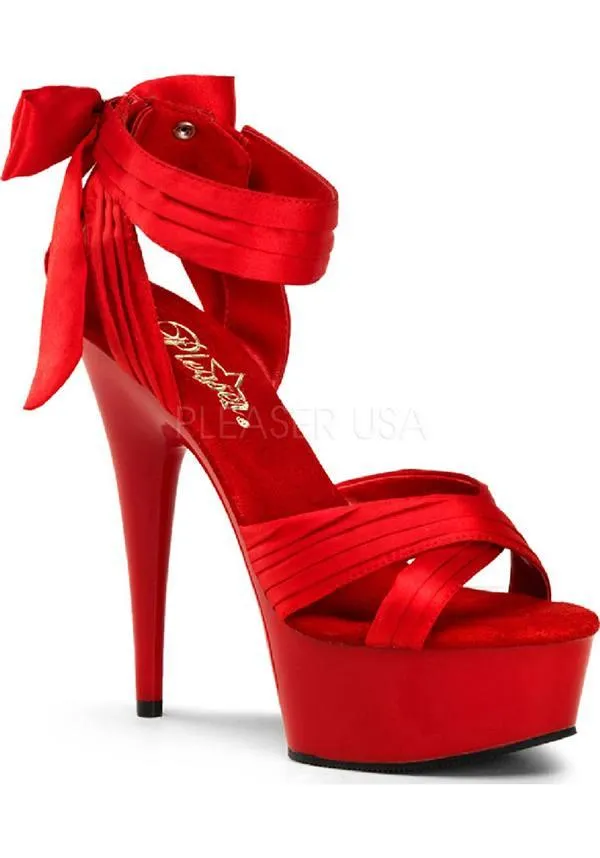 DELIGHT-668 [Red] | PLATFORM HEELS [PREORDER]