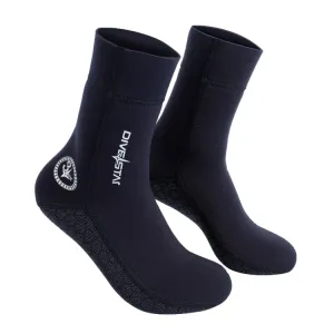 DIVESTAR Diving Neoprene Socks For Men Women Scuba Booties, Spec: 3mm Black(XL 43-44)