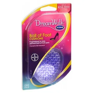 Dr. Scholl's DreamWalk Ball of Foot Cushions 1 Pair By Afrin