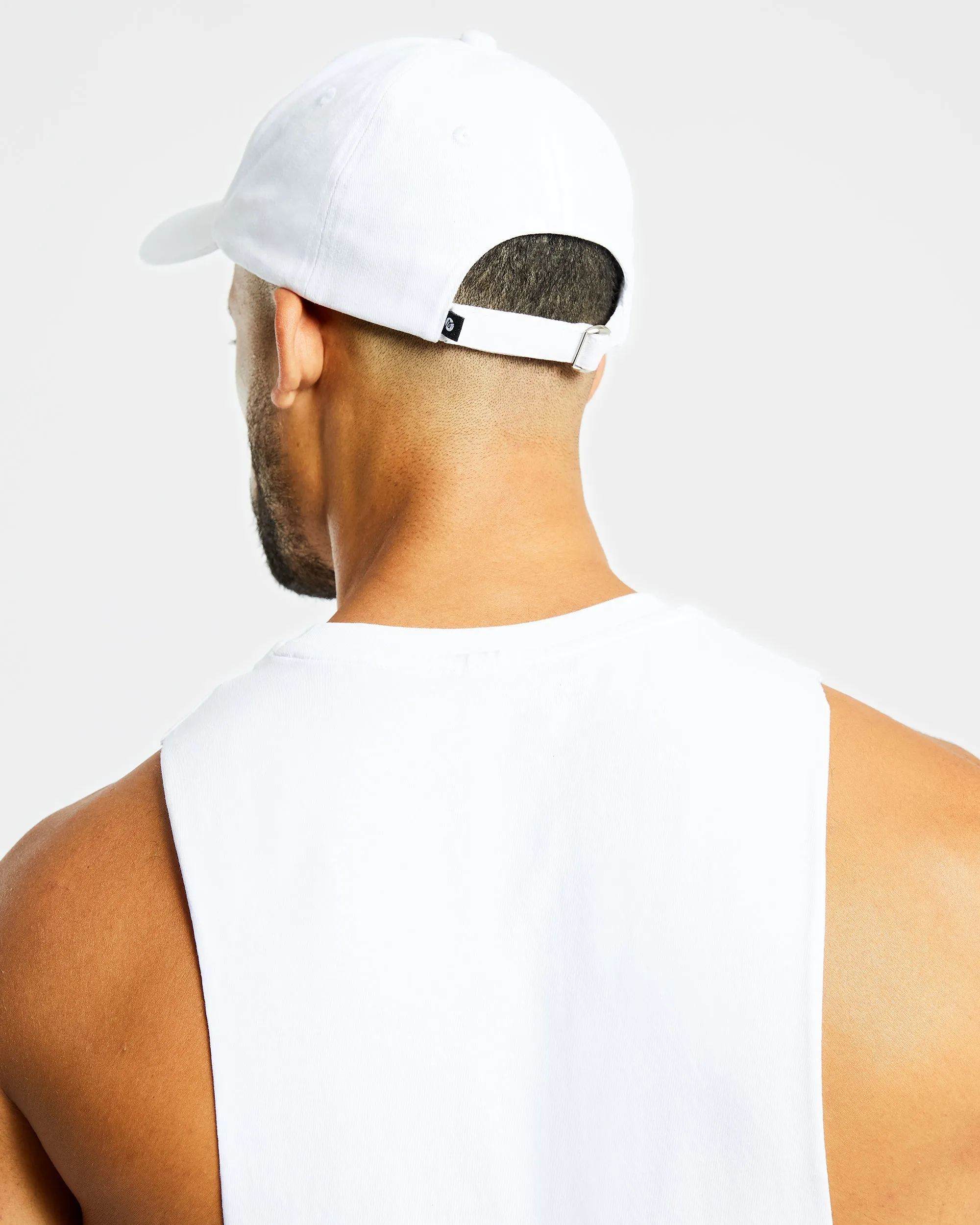 Embroidered Cap - White