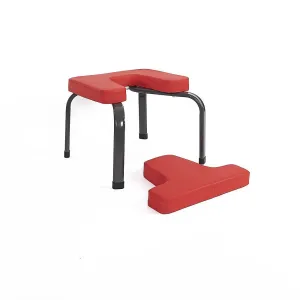 Ergonomic Inverted Yoga Chair, Headstand Bench, PU, Steel