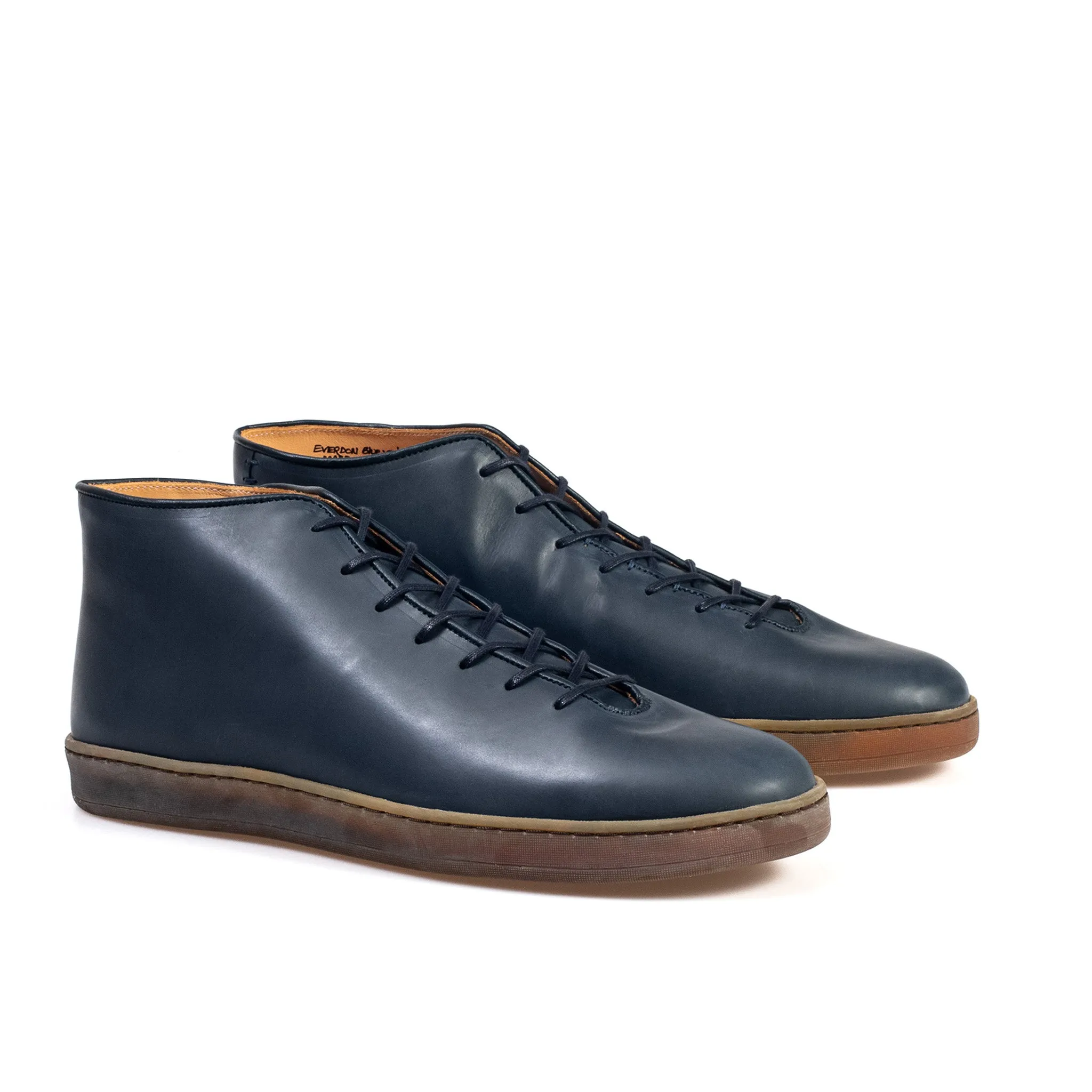 Everdon Wholecut Mid - Navy Veg Tan Calf