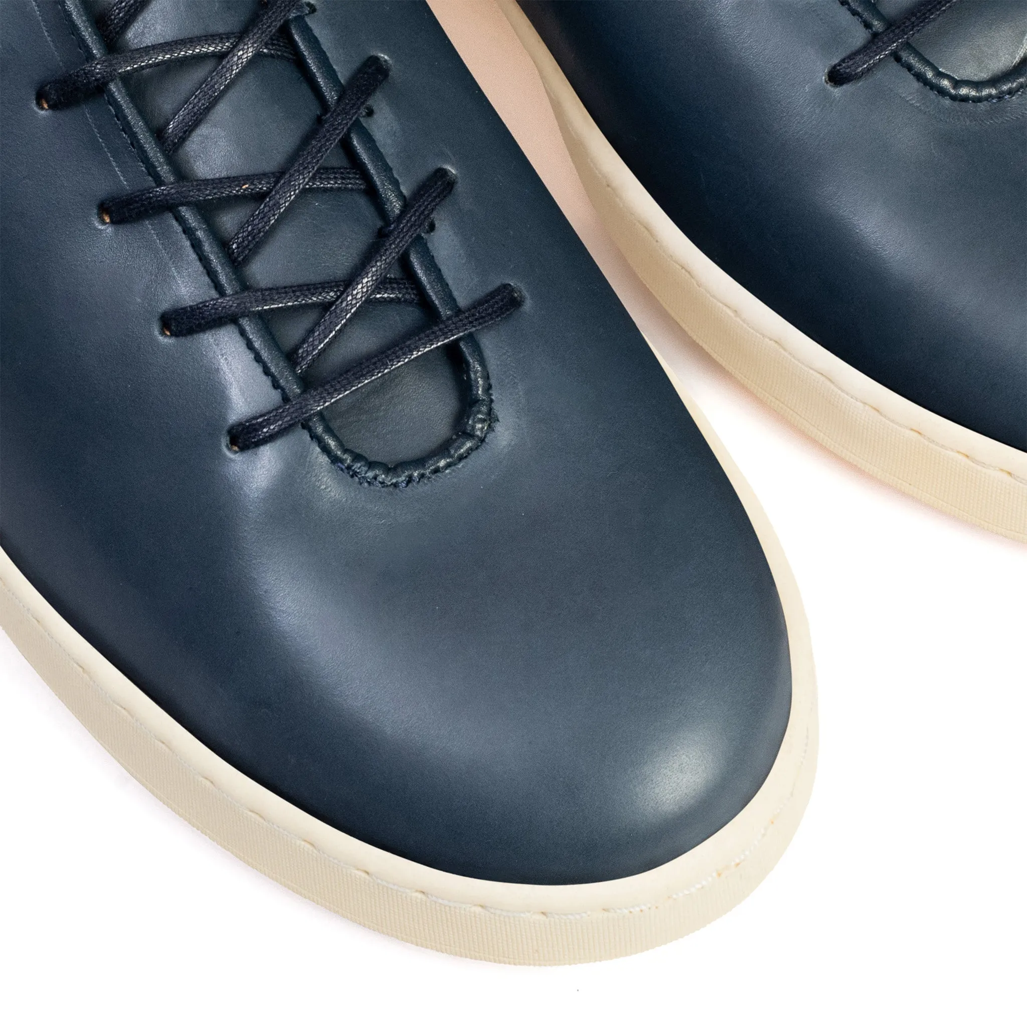 Everdon Wholecut Mid - Navy Veg Tan Calf