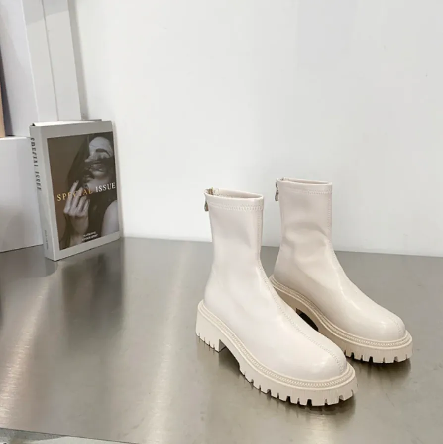 Festival PU Ankle Boots