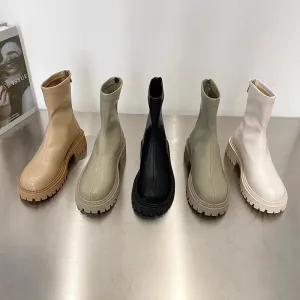 Festival PU Ankle Boots