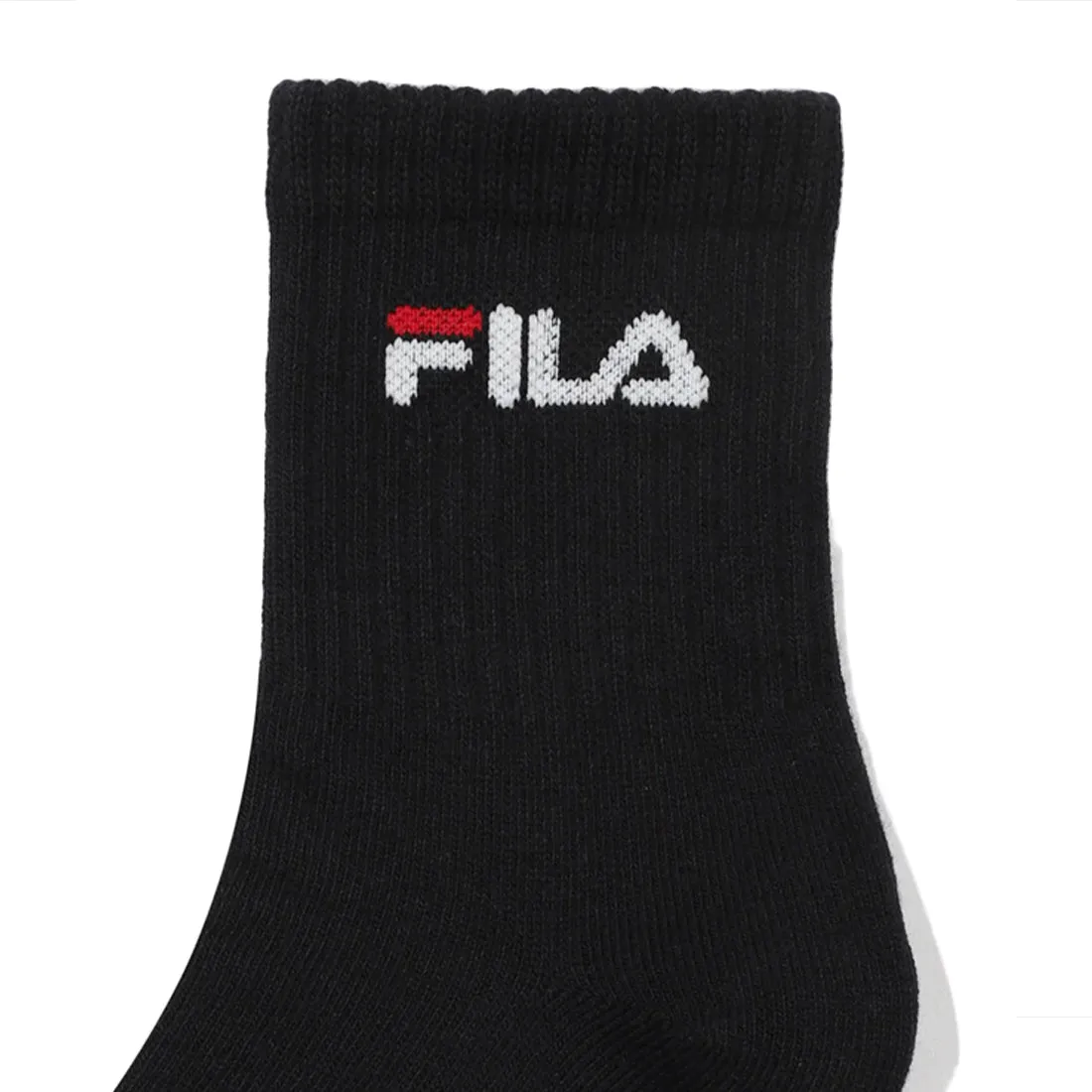 FILA Casual Socks 3P Black