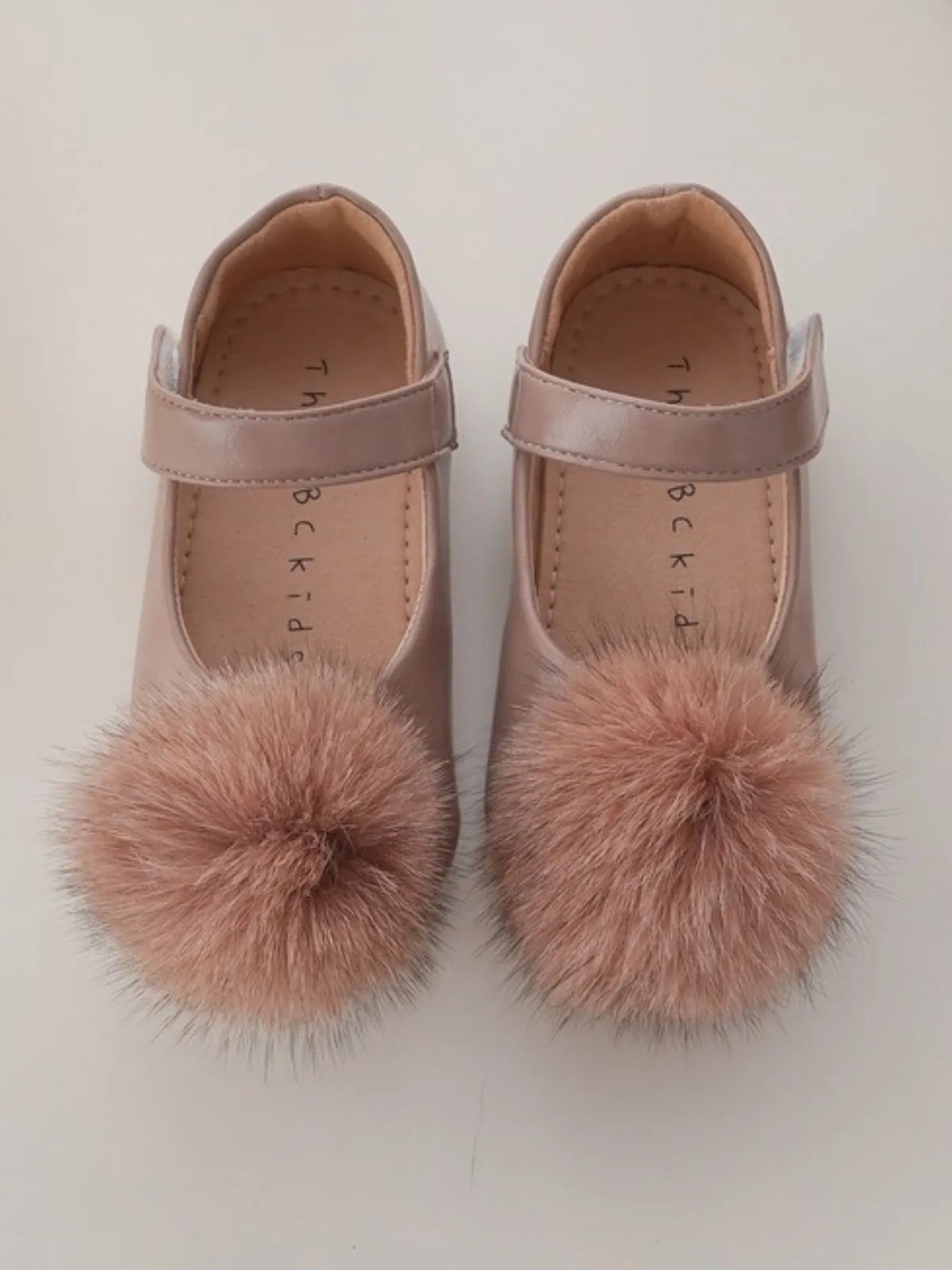 Fluffy Toes Pom Pom Mary Jane Shoes By Liv and Mia