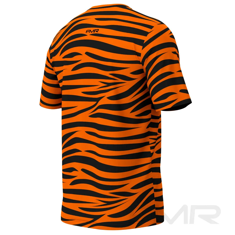 FMR Men's Tiger Print Short Sleeve Shirt