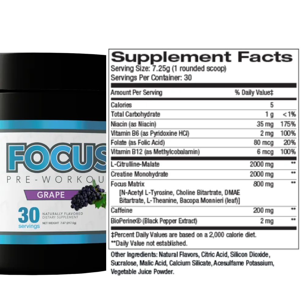 Focus Pre-Workout | 218g