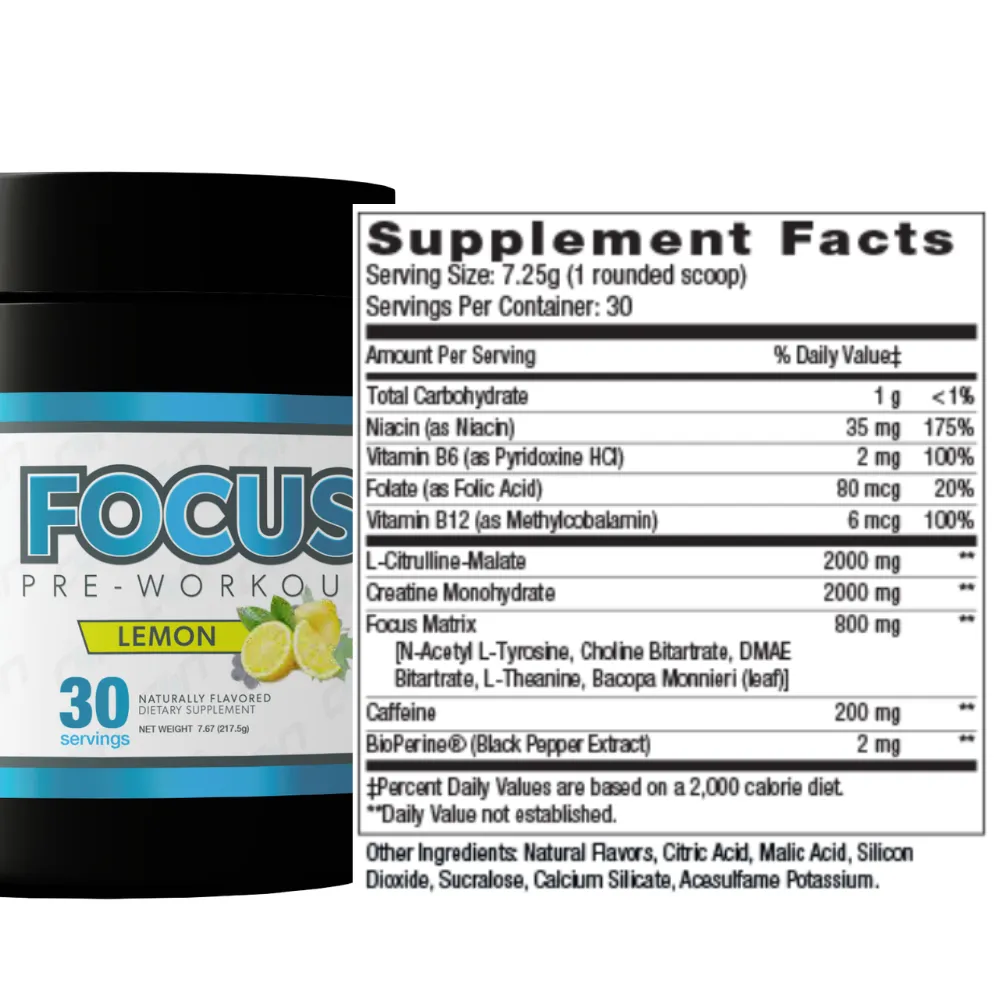 Focus Pre-Workout | 218g