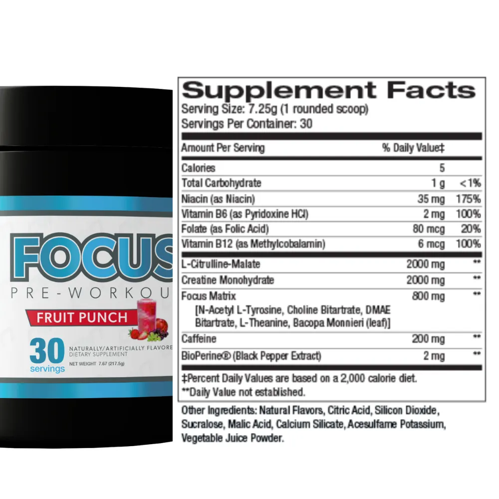 Focus Pre-Workout | 218g