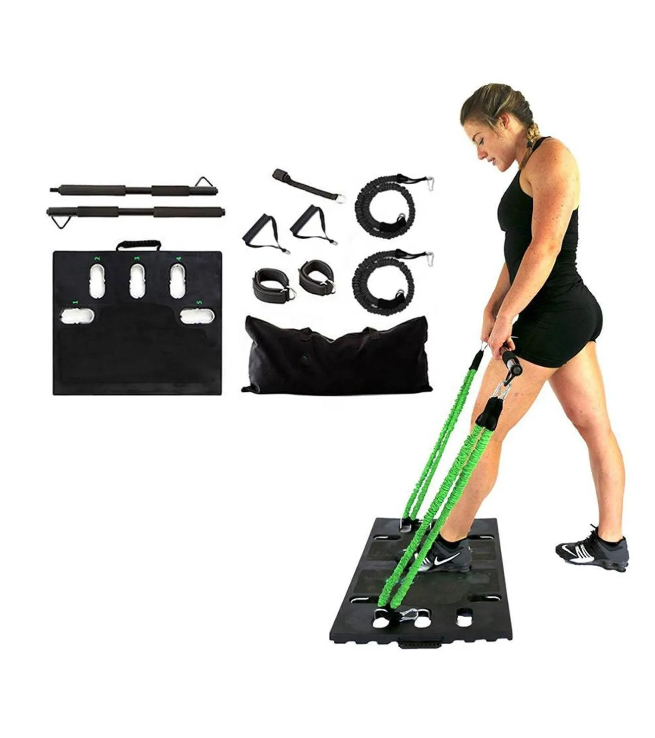 Full Portable Home Gym Workout Package