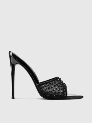 Gianni - Mesh Diamonds - Black