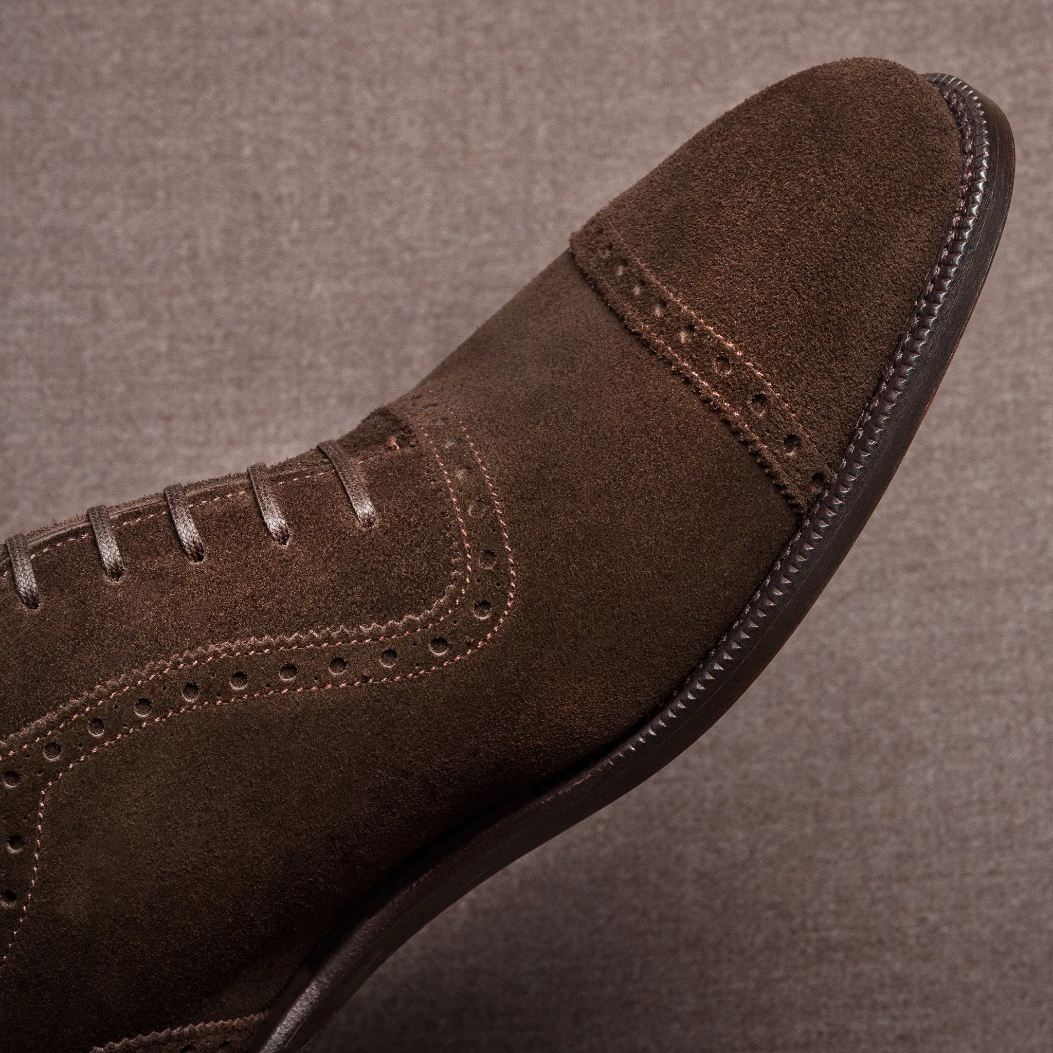 GMTO Brown Suede Cortes Adelaide Oxford 50% DEPOSIT