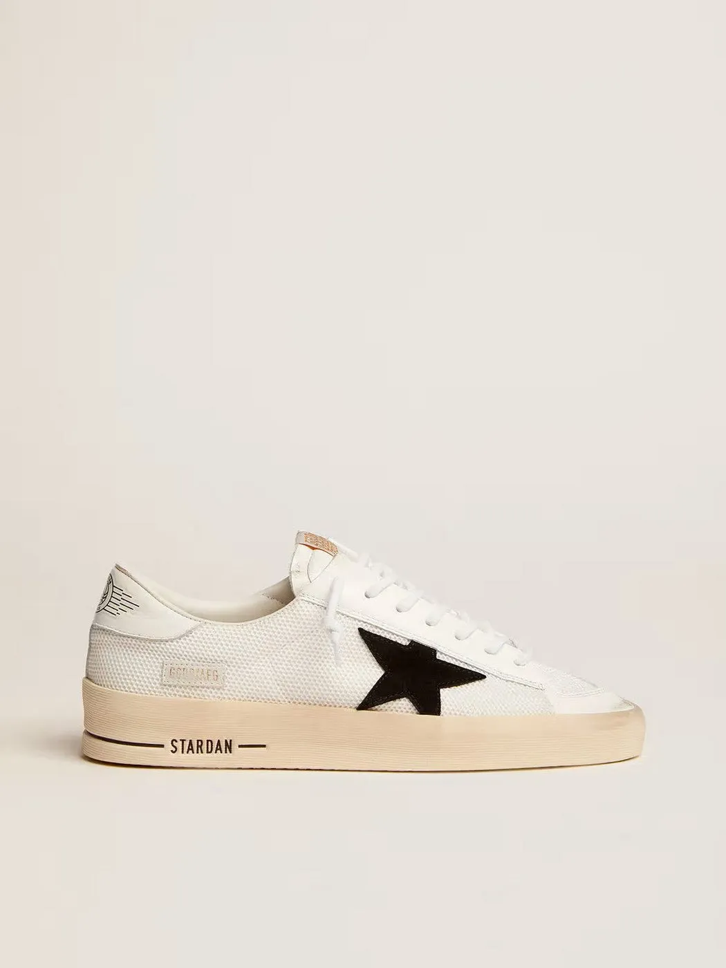 Golden Goose - Sneakers Stardan - Blanc/Noir