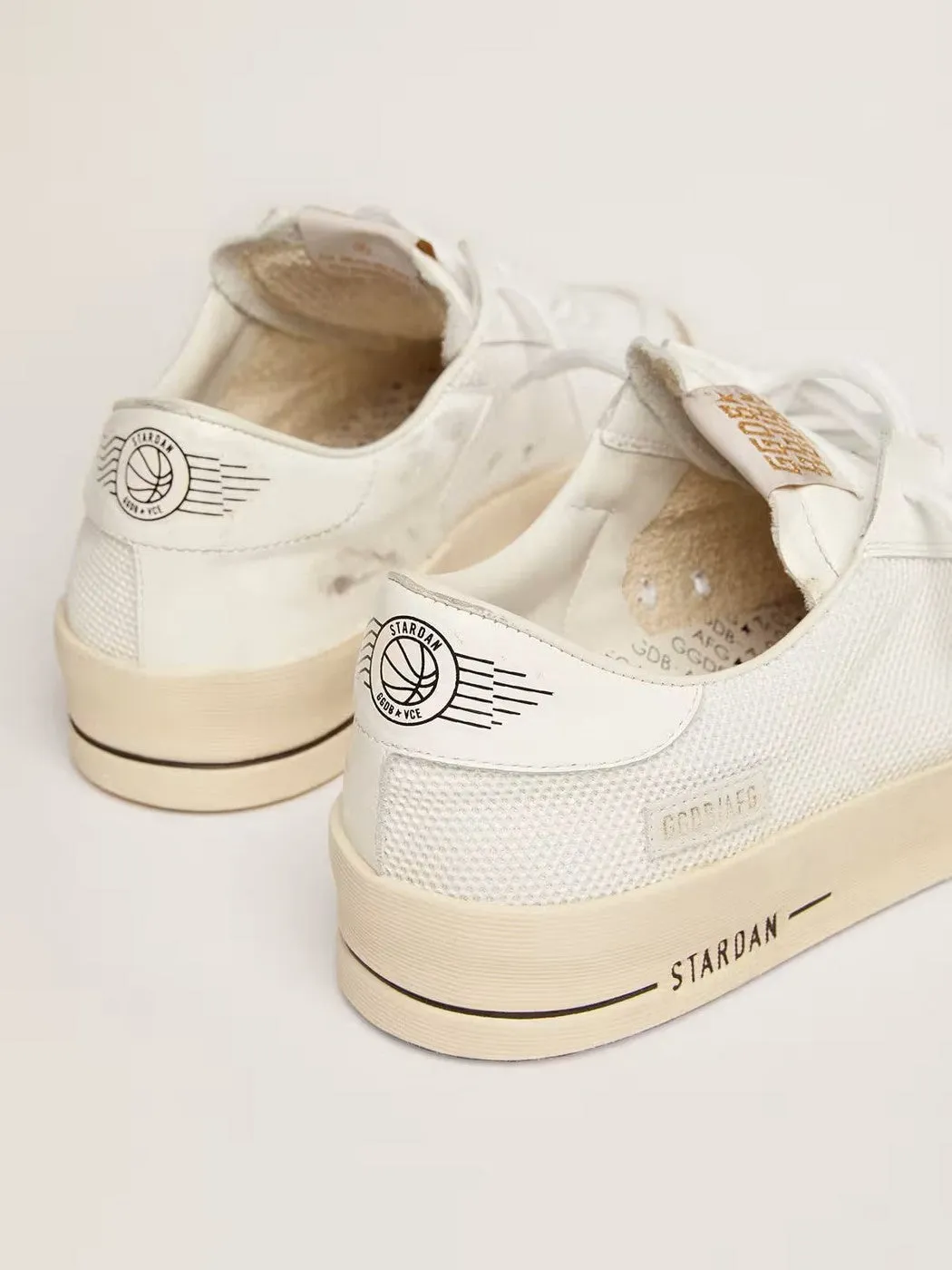 Golden Goose - Sneakers Stardan - Blanc/Noir