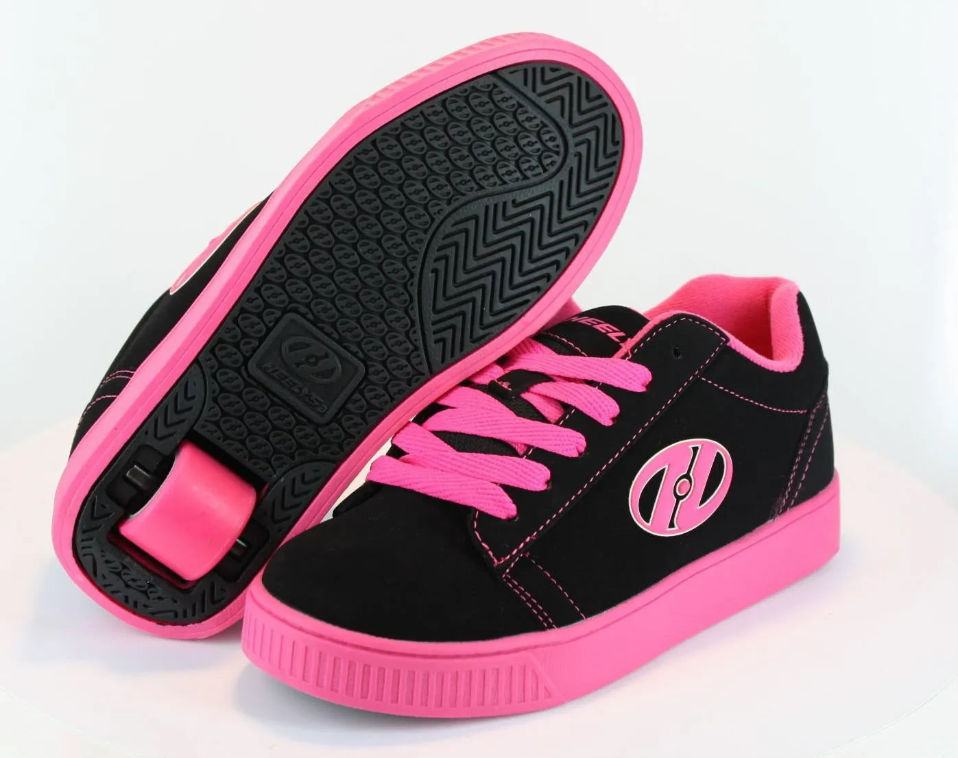 Heelys Straight Up Skate Shoes with Wheels for Adults