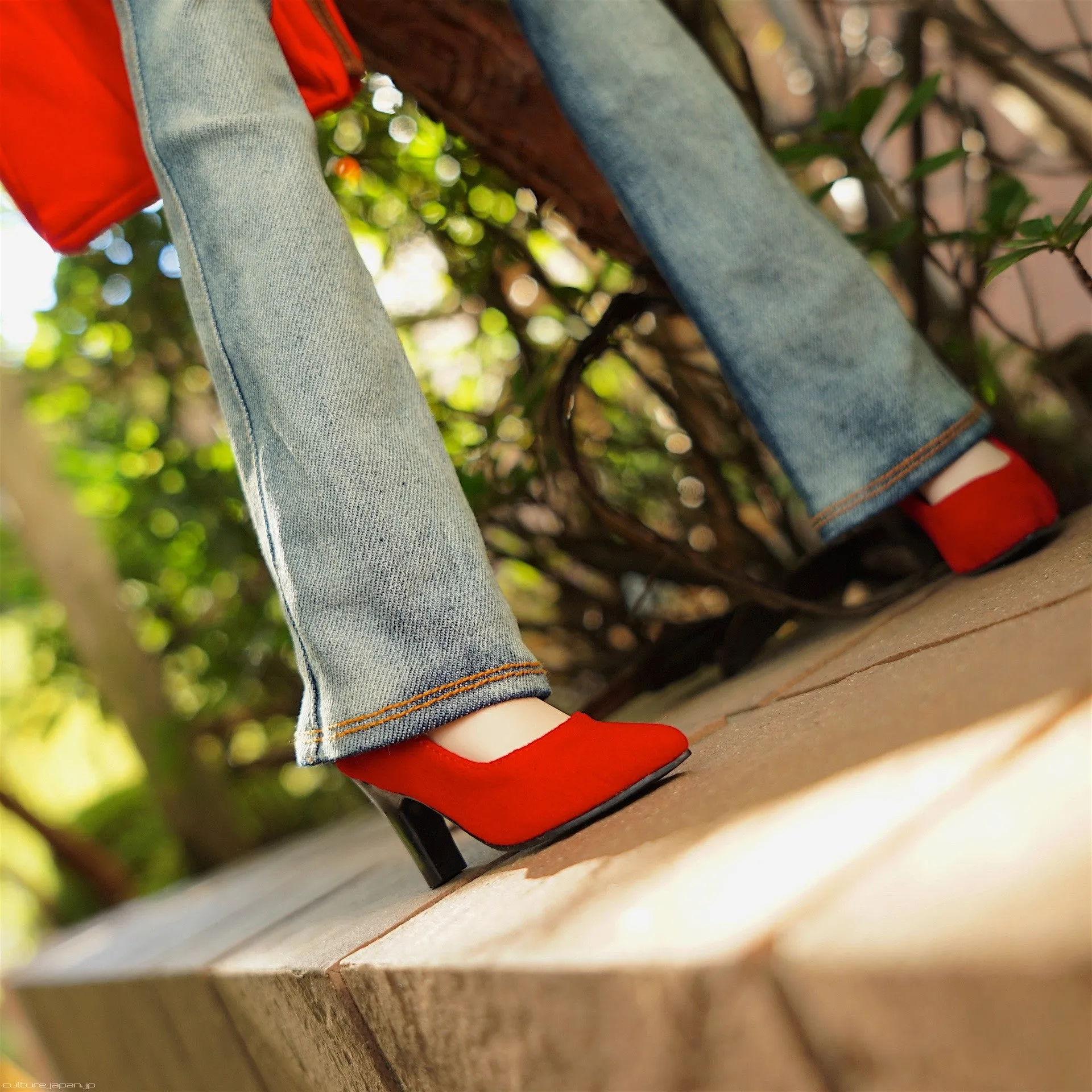 High Heel Shoes (Red)