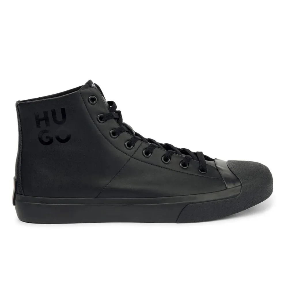 HUGO BOSS Dyer High-Top Trainers Men 50480732-BLKBLK