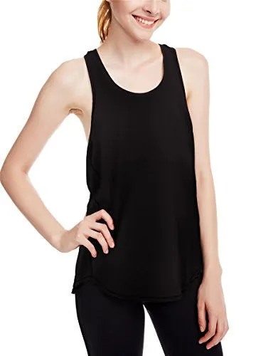 icyzone Activewear Workout Yoga Fitness Sports Racerback Tank Top T-Back Women