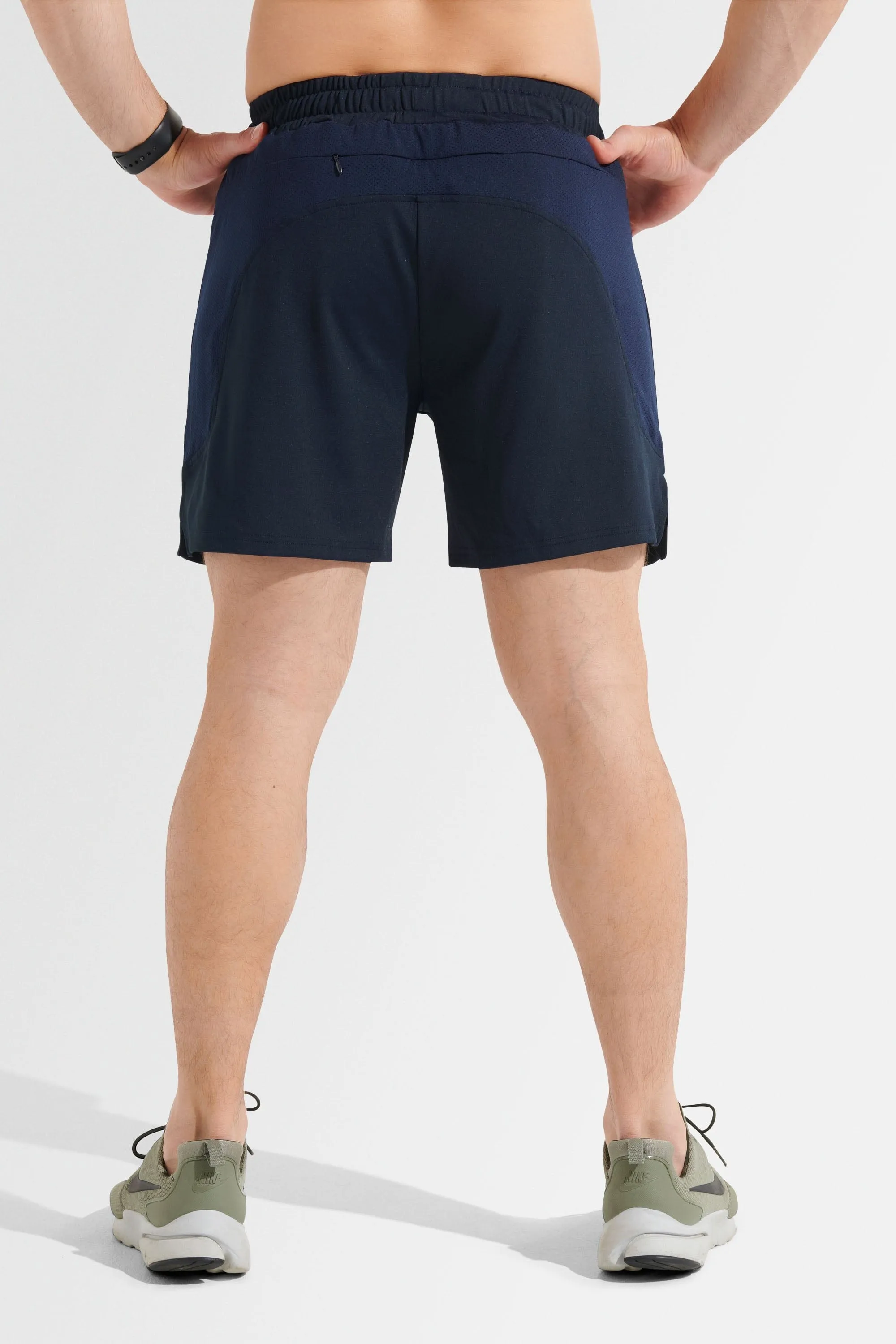 Intricate Shorts - Navy