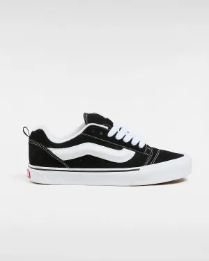 Knu Skool Shoes in Black & White