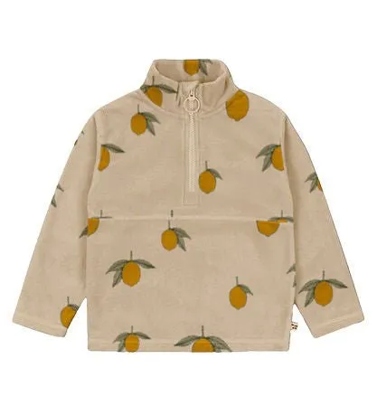 Konges Sløjd: TAVI FLEECE SWEATSHIRT - LEMON