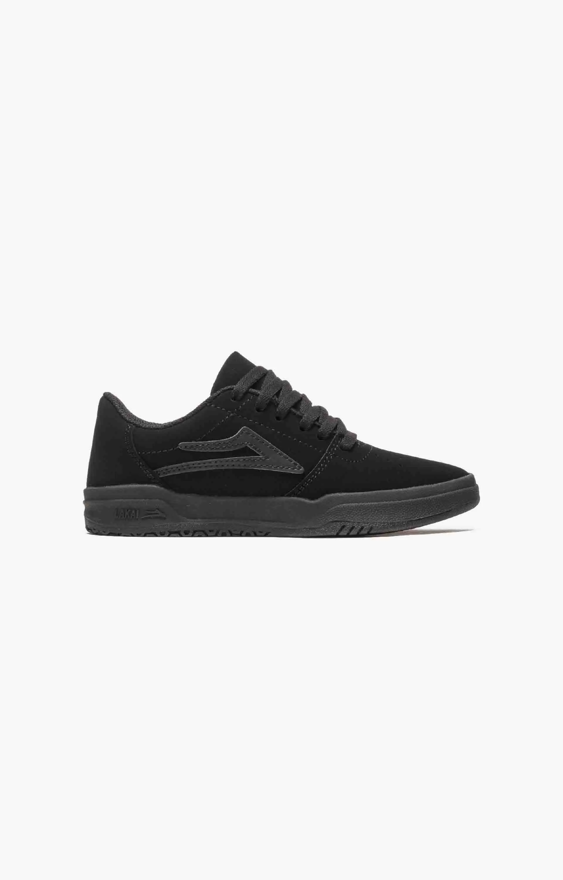 Lakai Brighton Kids Skate Shoe, Black