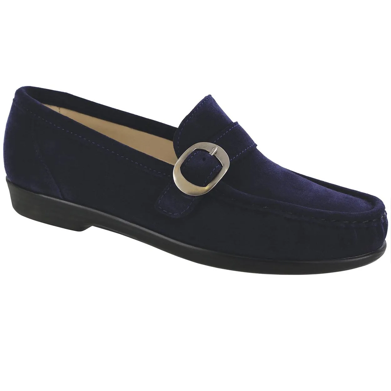 Lara - Navy Suede