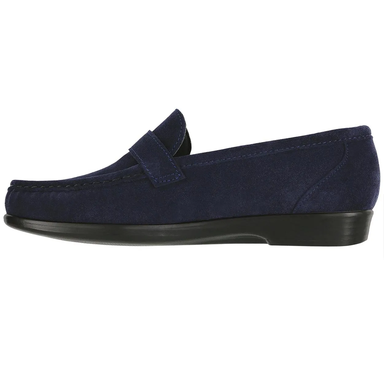 Lara - Navy Suede