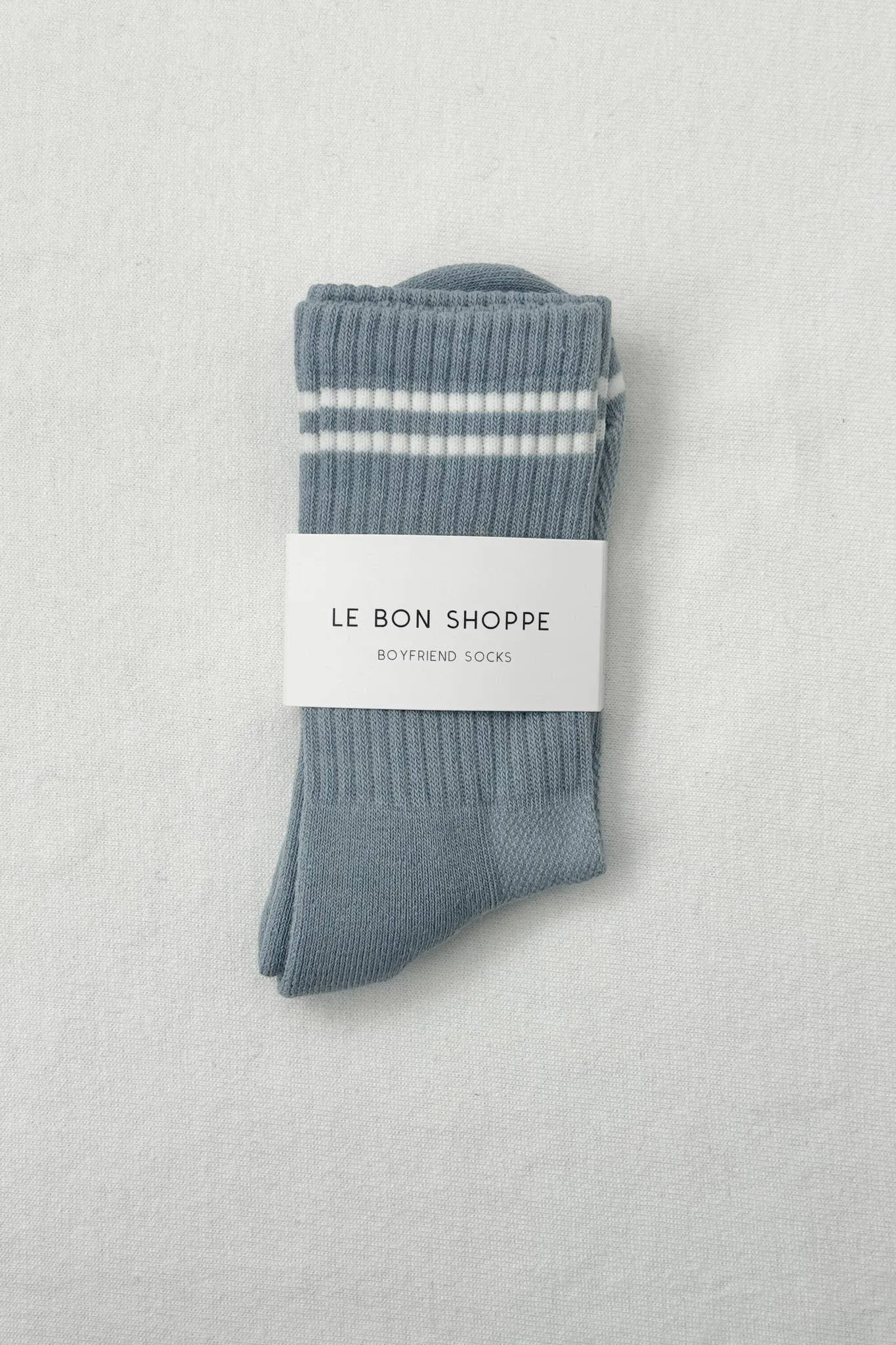 Le Bon Shoppe - Boyfriend Socks / Blue Grey