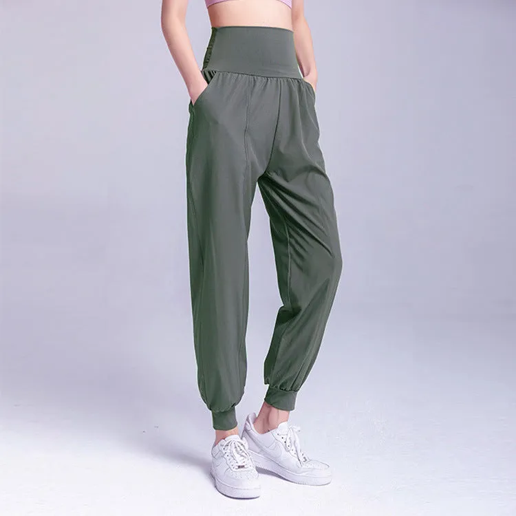 Loose Ankle-tied Casual Breathable Workout Exercise Pants