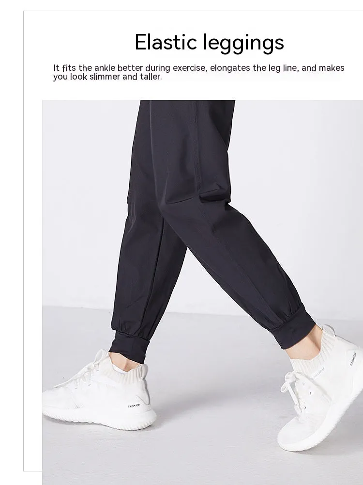 Loose Ankle-tied Casual Breathable Workout Exercise Pants