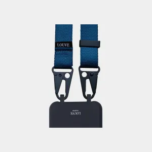 LOUVE COLLECTION Petrol Blue Crossbody Phone Lanyard