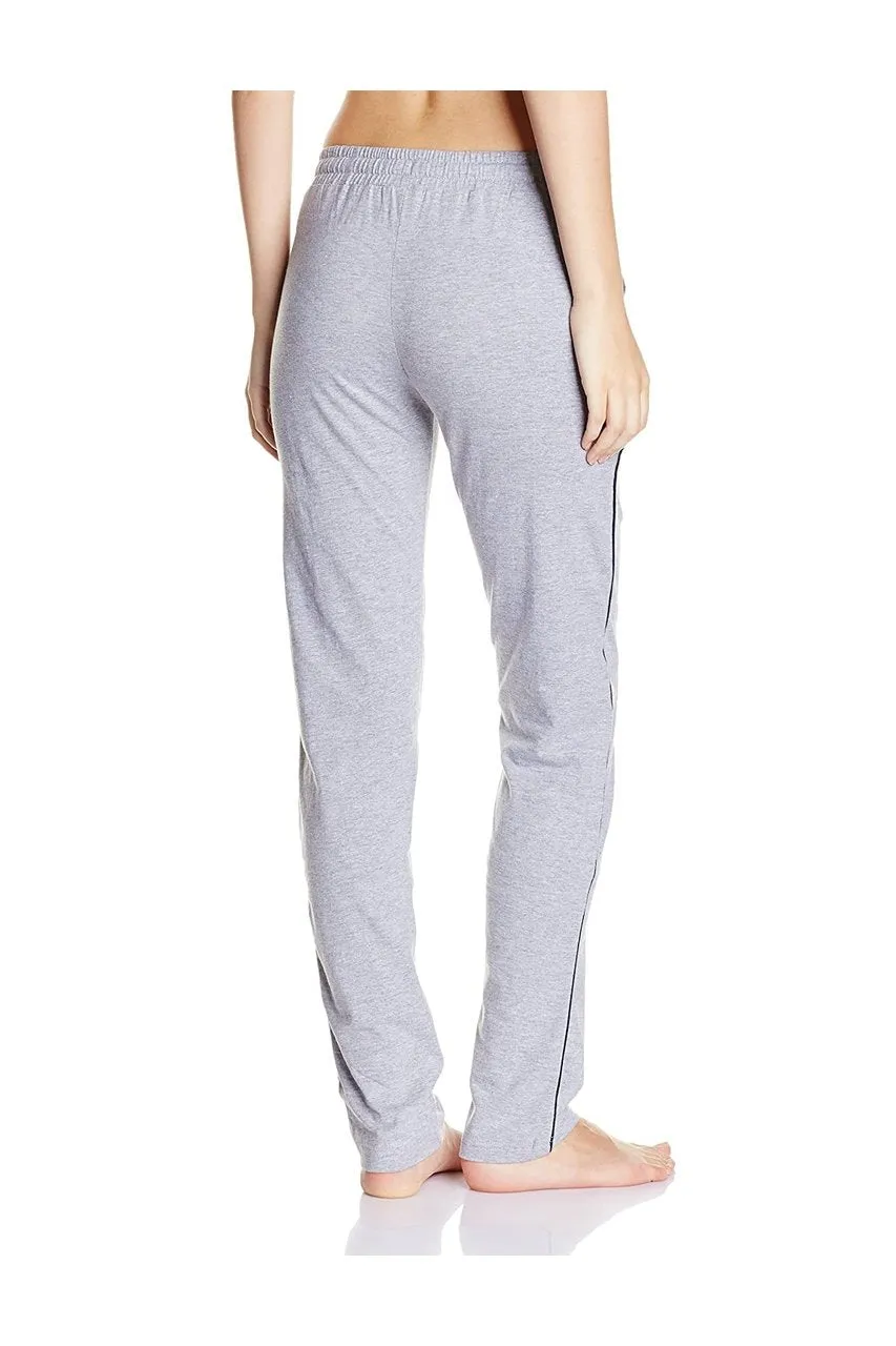 Lovable Cotton Gym Wear Grey Track Pants for ladies