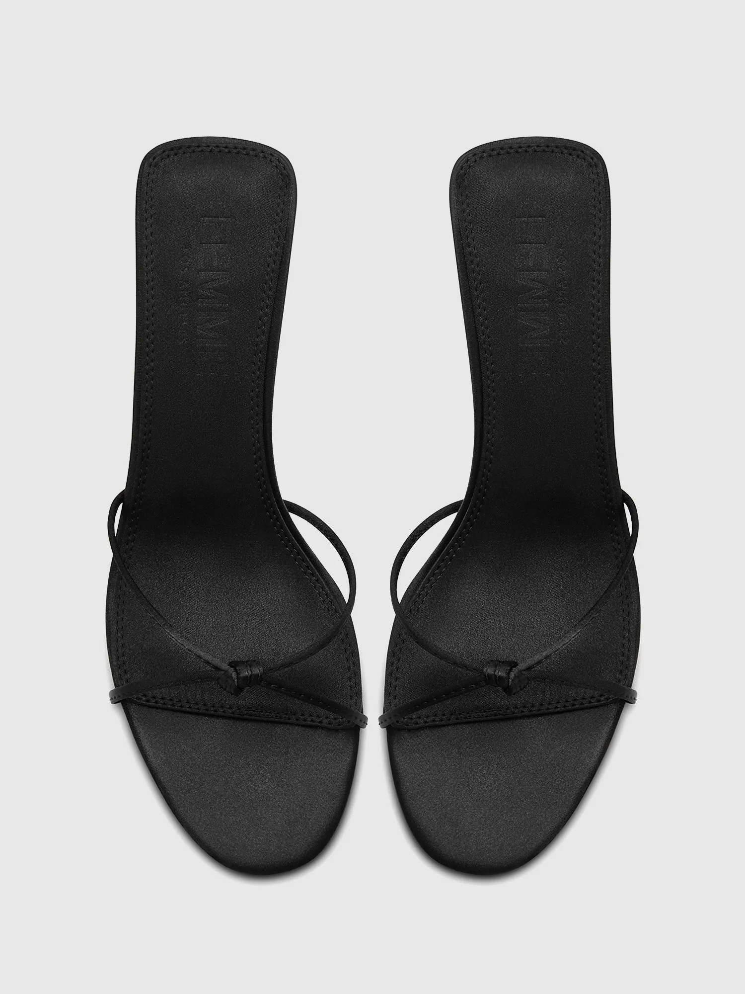 Maeve Slipper - Satin Black