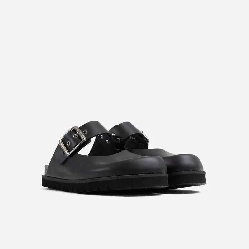 Mary Jane Baylorr Black Chunky Sandals