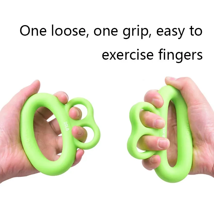 MAXSOINS MXO-DOUBLE-001 Frog Shape Finger Grip Training Device Finger Grip Ring, Specification: 50LB (Double-sided Purple)