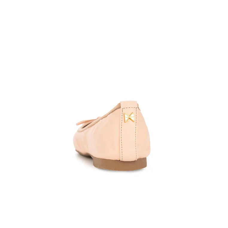 MELISSA Ballet Flat Shoes - Nude