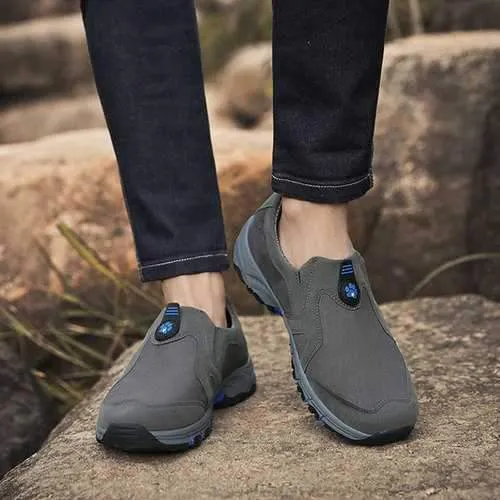 Men Soft Outdoor Hiking Wear Resistance Outsole Slip On Sneakers